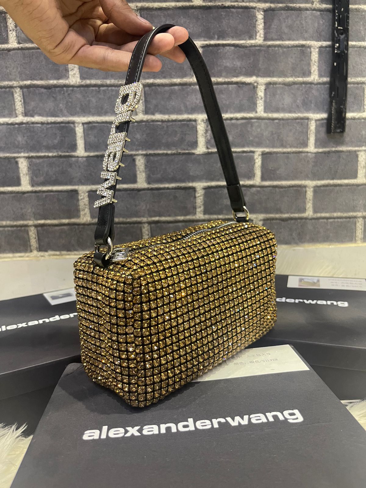 Alex' Wang Glittery Clutches