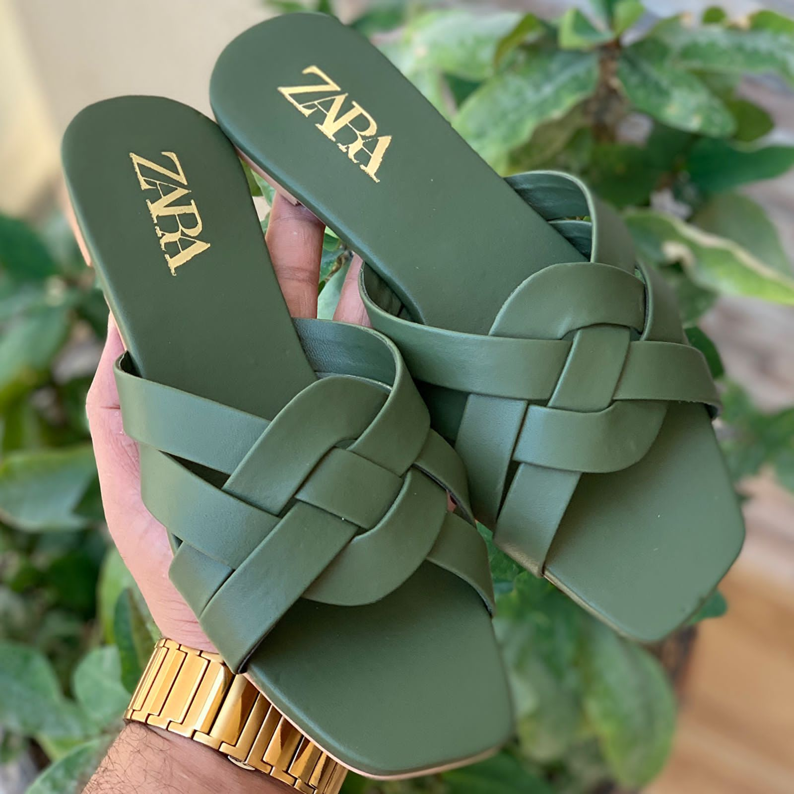 Zara Strappy Flats