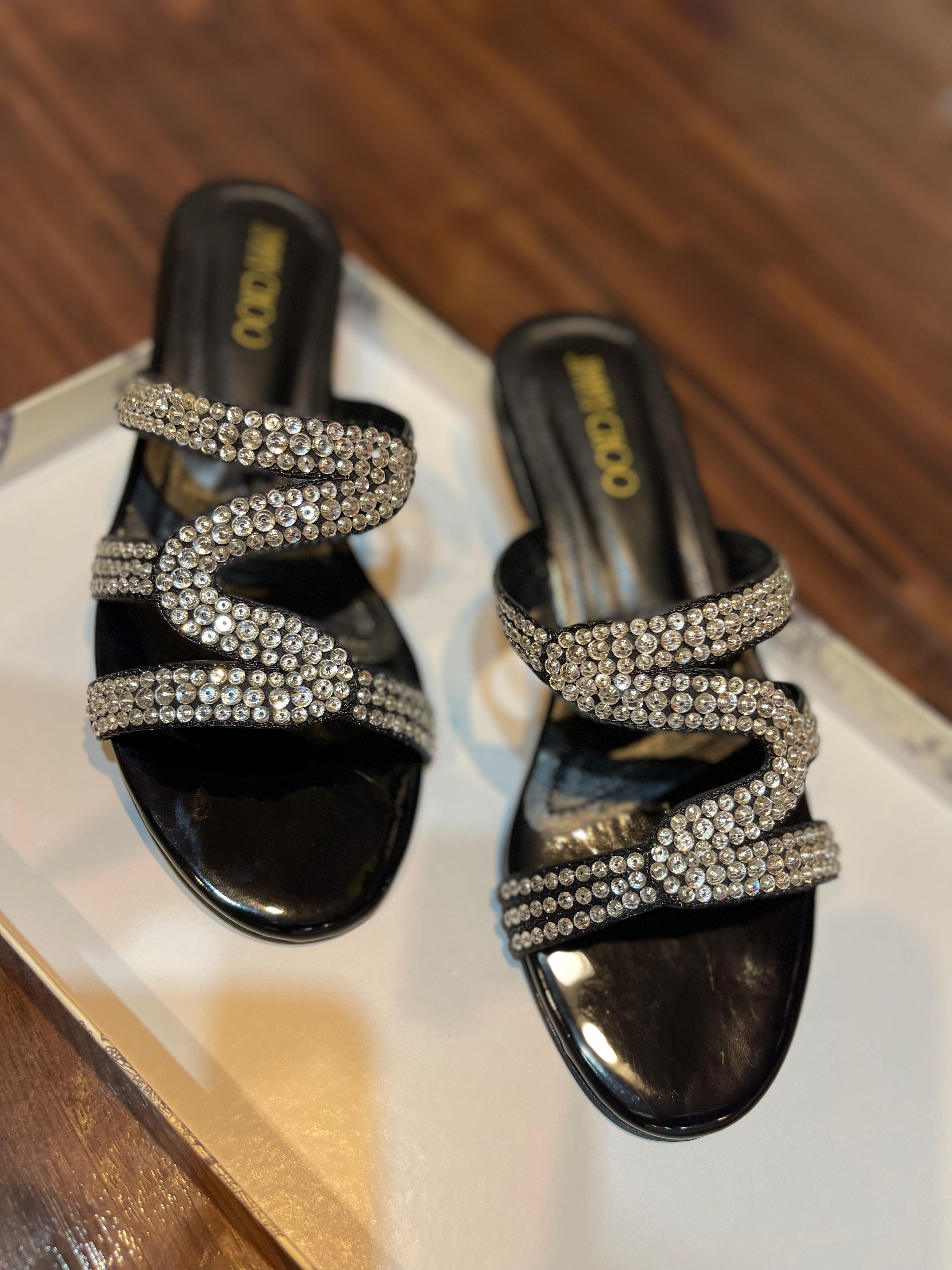 Jimmy Choo Crystal Flats