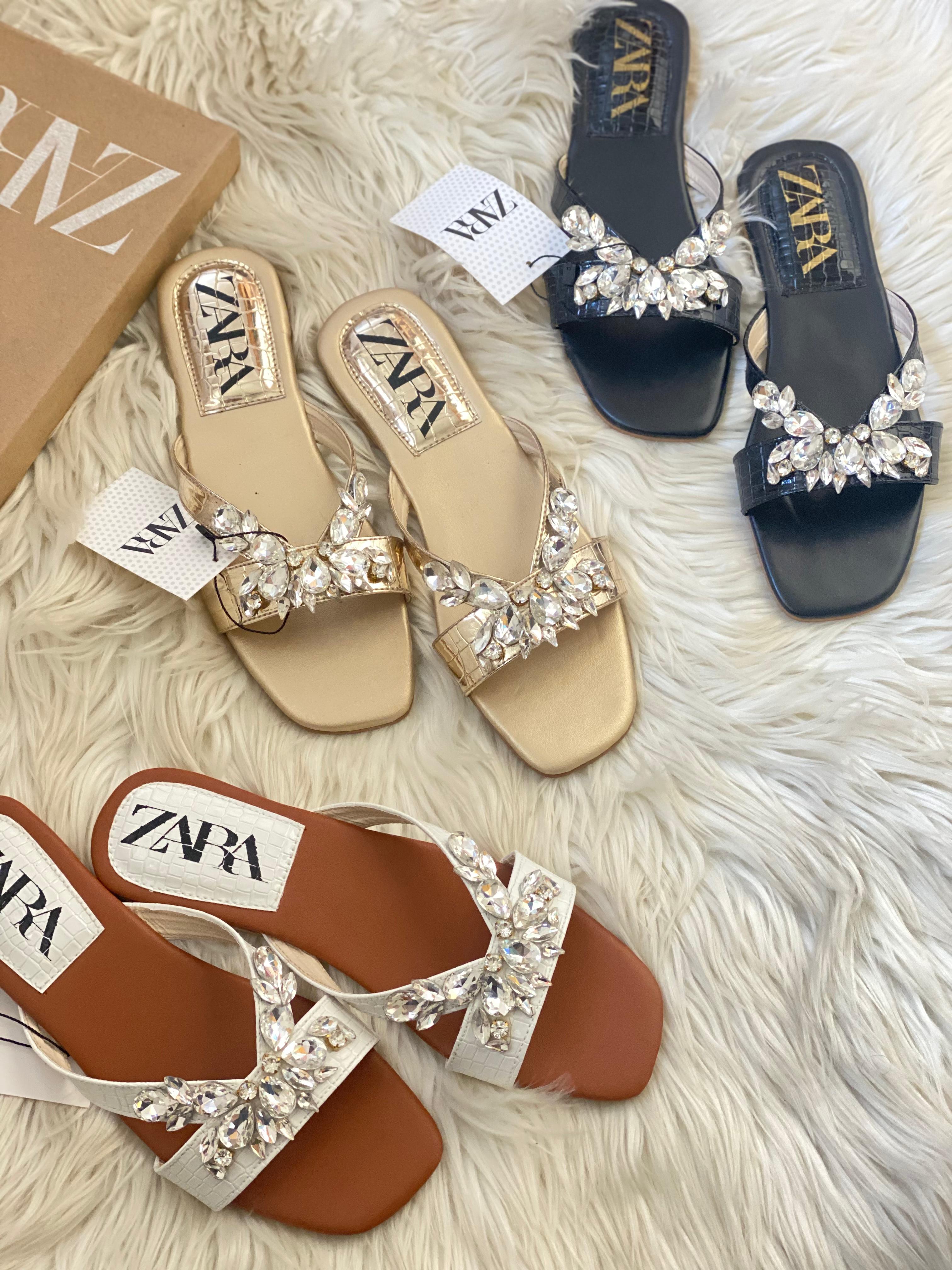 Crystal Stoned ZR Flats